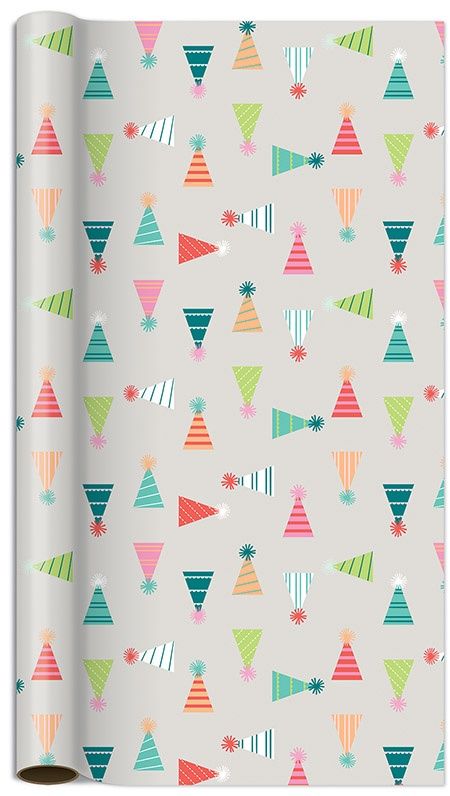 Roll Wrap 5ft / Contrast Party Hats