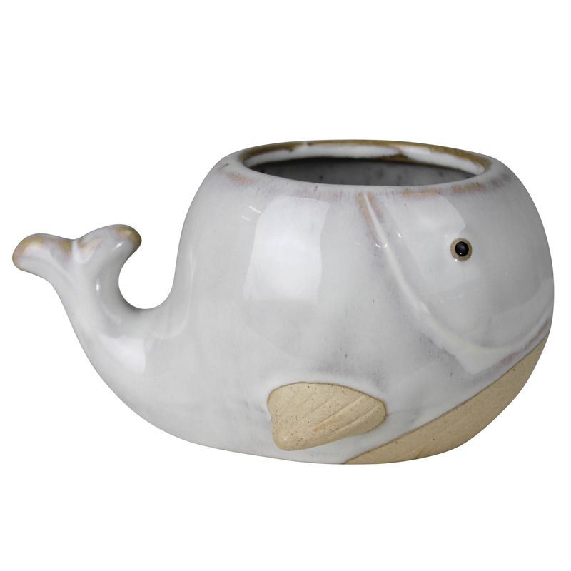 Whale Ceramic Cachepot