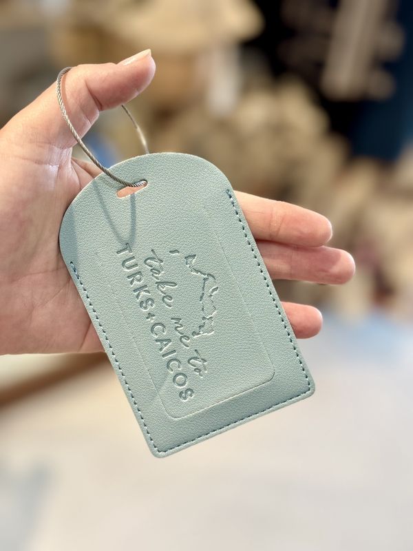 Take Me to Turks & Caicos Luggage Tag