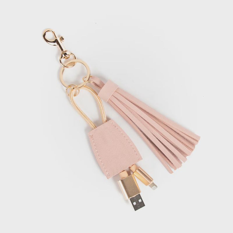 Tassel Keychain w/ USB Cord