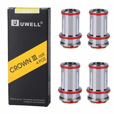 Uwell Crown 3 Coils 0.25 - 4pcs Pack