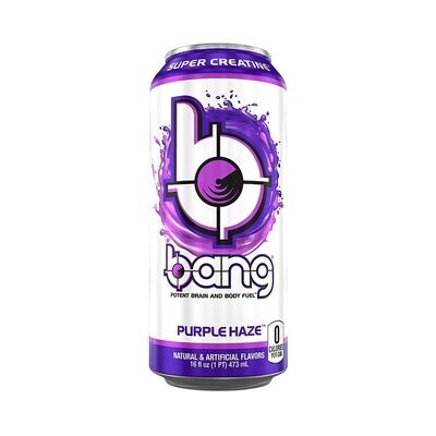 Bang Energy Purple Haze (16 Fl Oz/ 473ml)