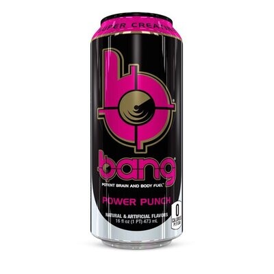 Bang Energy Power Punch (16 Fl Oz/ 473ml)
