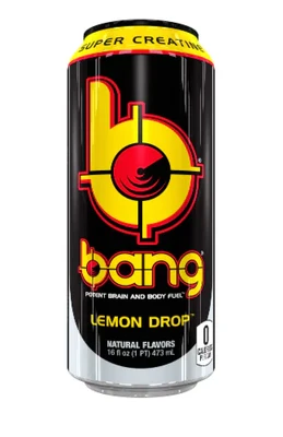 Bang Energy Lemon Drop (16 Fl Oz/ 473ml)
