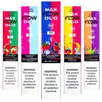 Hyppe Max Flow Duo 5% 5000 Puffs