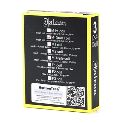 Falcon Replacement Coil M-Dual - 3pcs Pack