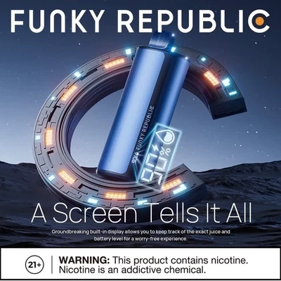 Funky Republic 5% Ti7000 Puffs