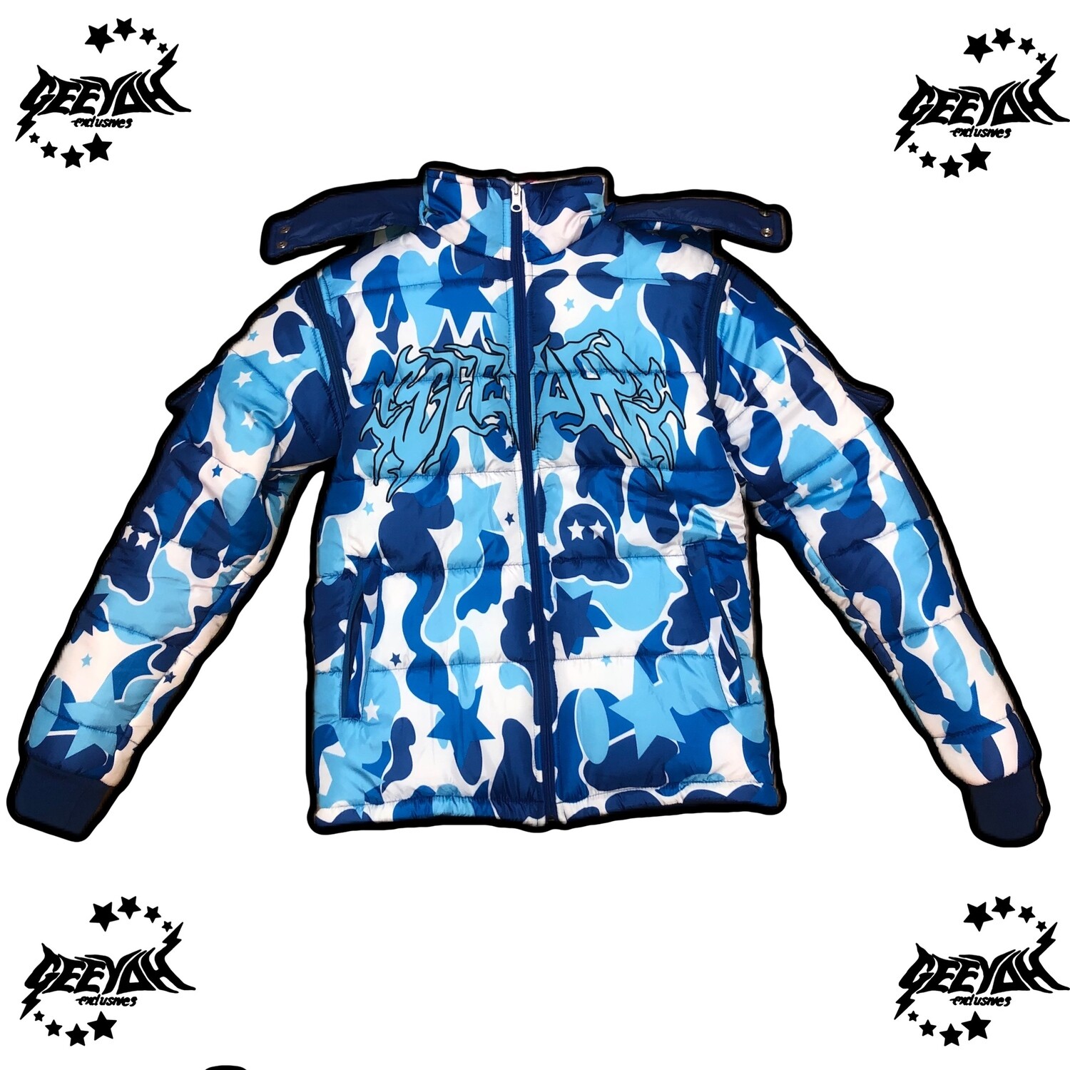 Gee$tar Puffer Coat