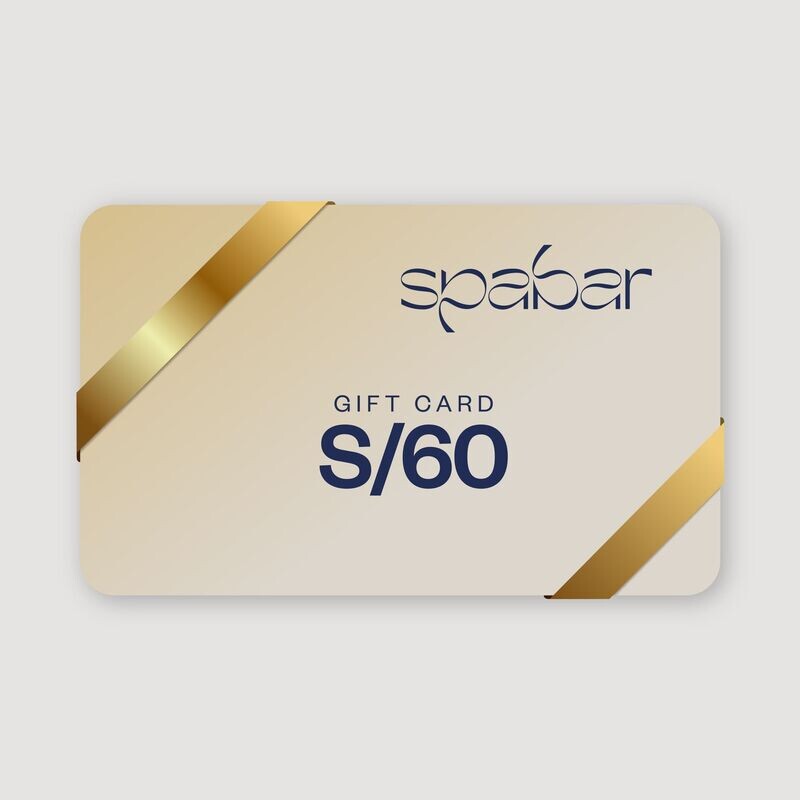 Gift card S/ 60