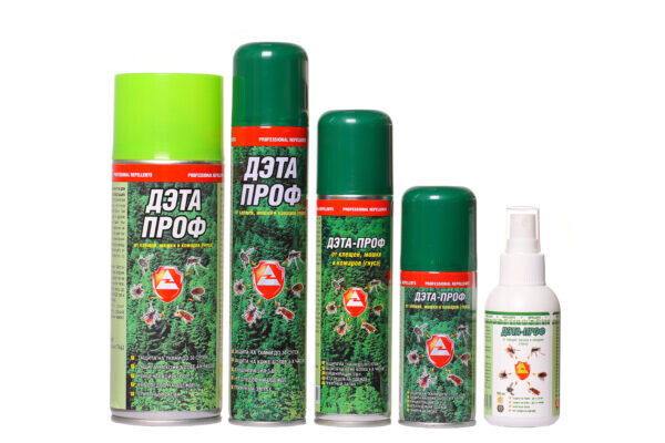 Аэрозоль для защиты от комаров Дэта-Проф 3в1 270мл