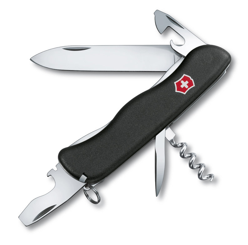Нож Victorinox Picknicker, 111 мм, 11 функций, черный 0.8353.3