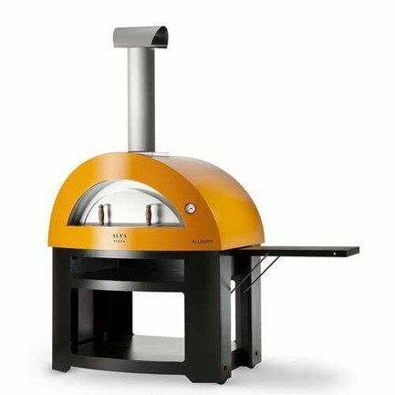 Alfa Allegro 39" Outdoor Wood Fired Pizza Oven with Base