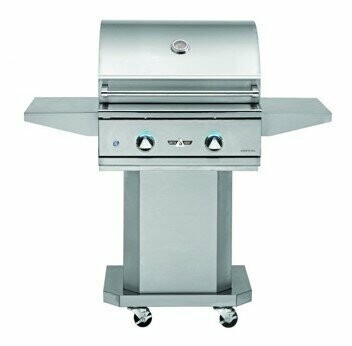 Delta Heat 26” Outdoor Gas Grill with Pedestal Base