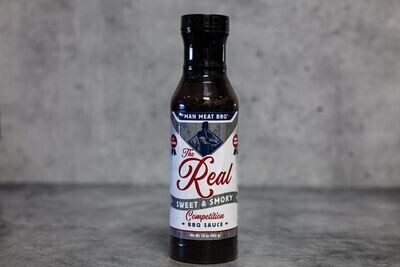 Man Meat BBQ The Real Sweet & Smoky Competition BBQ Sauce
