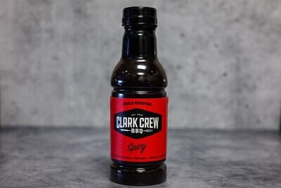Clark Crew BBQ Sauce Spicy 20oz