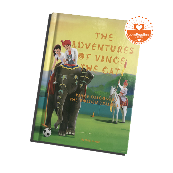 The Adventures of Vince the Cat - Vince Discovers the Golden Triangle - Hardback