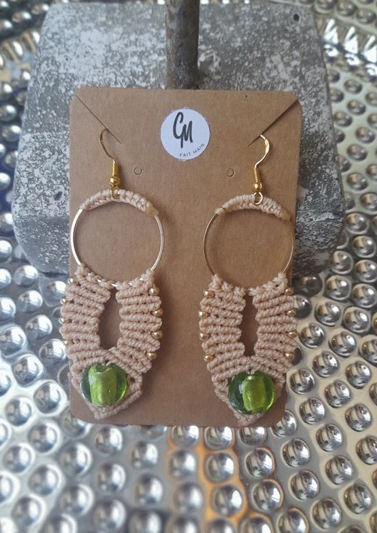 Boucles d'oreilles pendantes