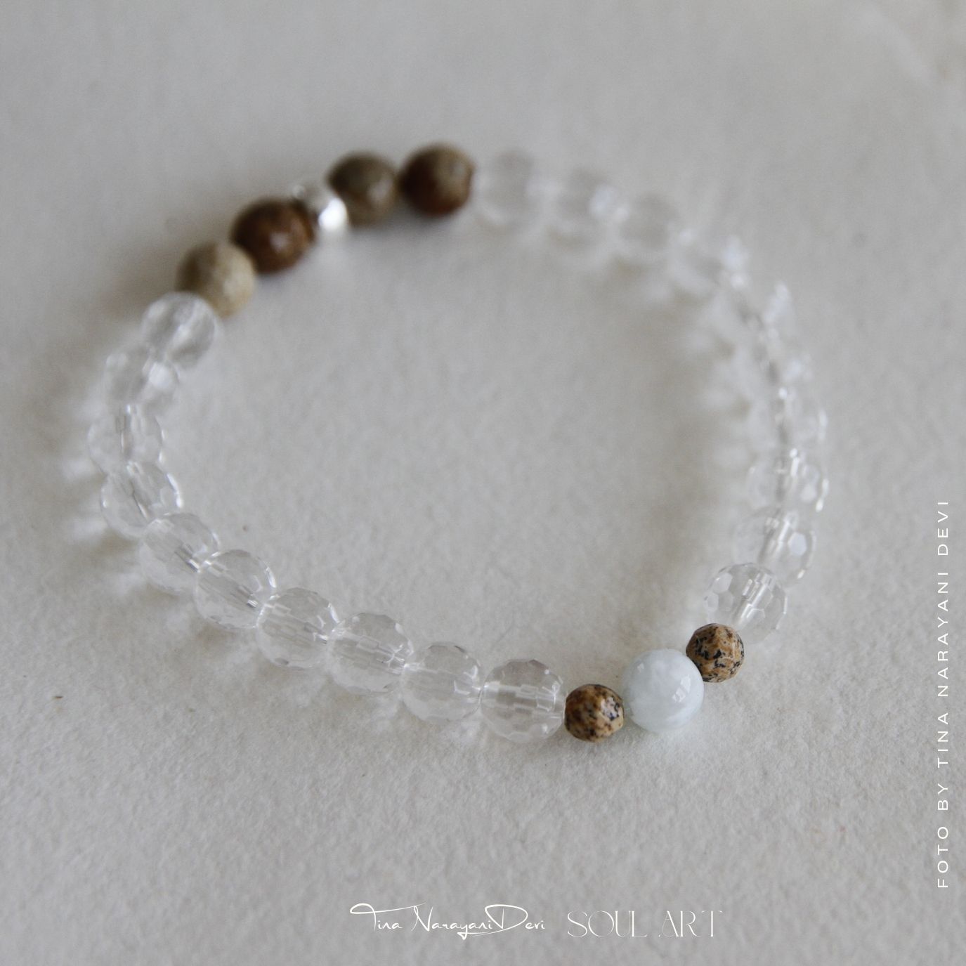 Armband "Aquamarin"