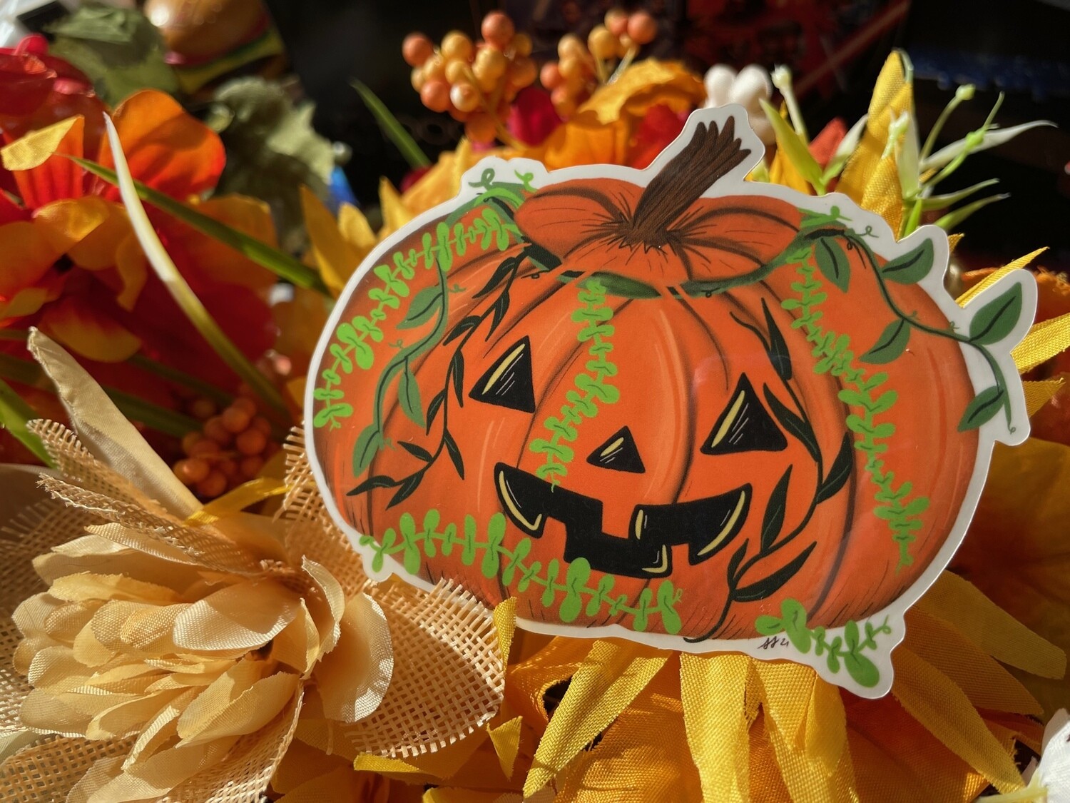 "Plant Pumpkin" Sticker