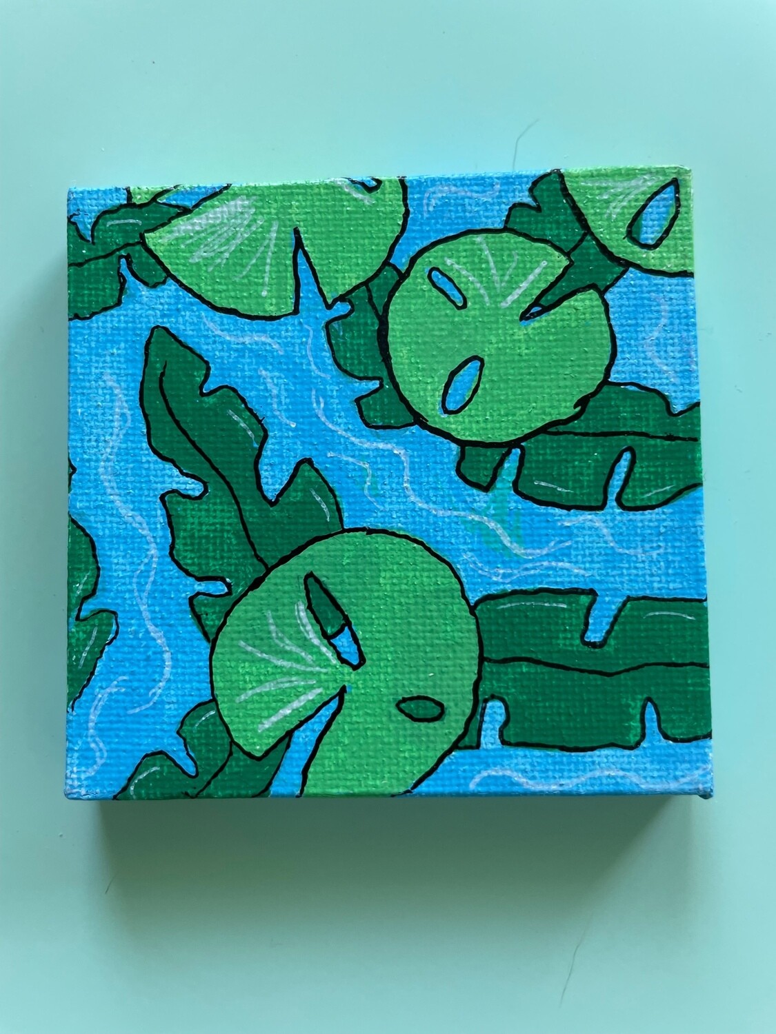 "Lily Pad" Canvas
