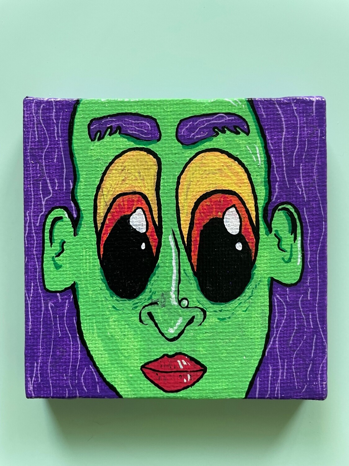 "Witch" Canvas