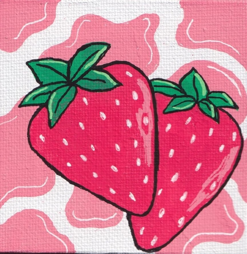 "Strawberries" Print