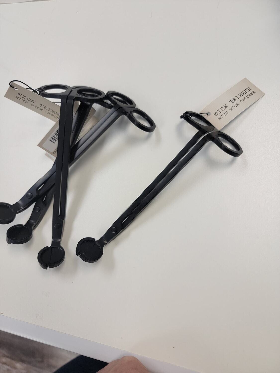 Matte Black Wick Trimmer - Hang Tag