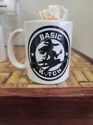 Basic Witch - Halloween Mug - White / 11 oz