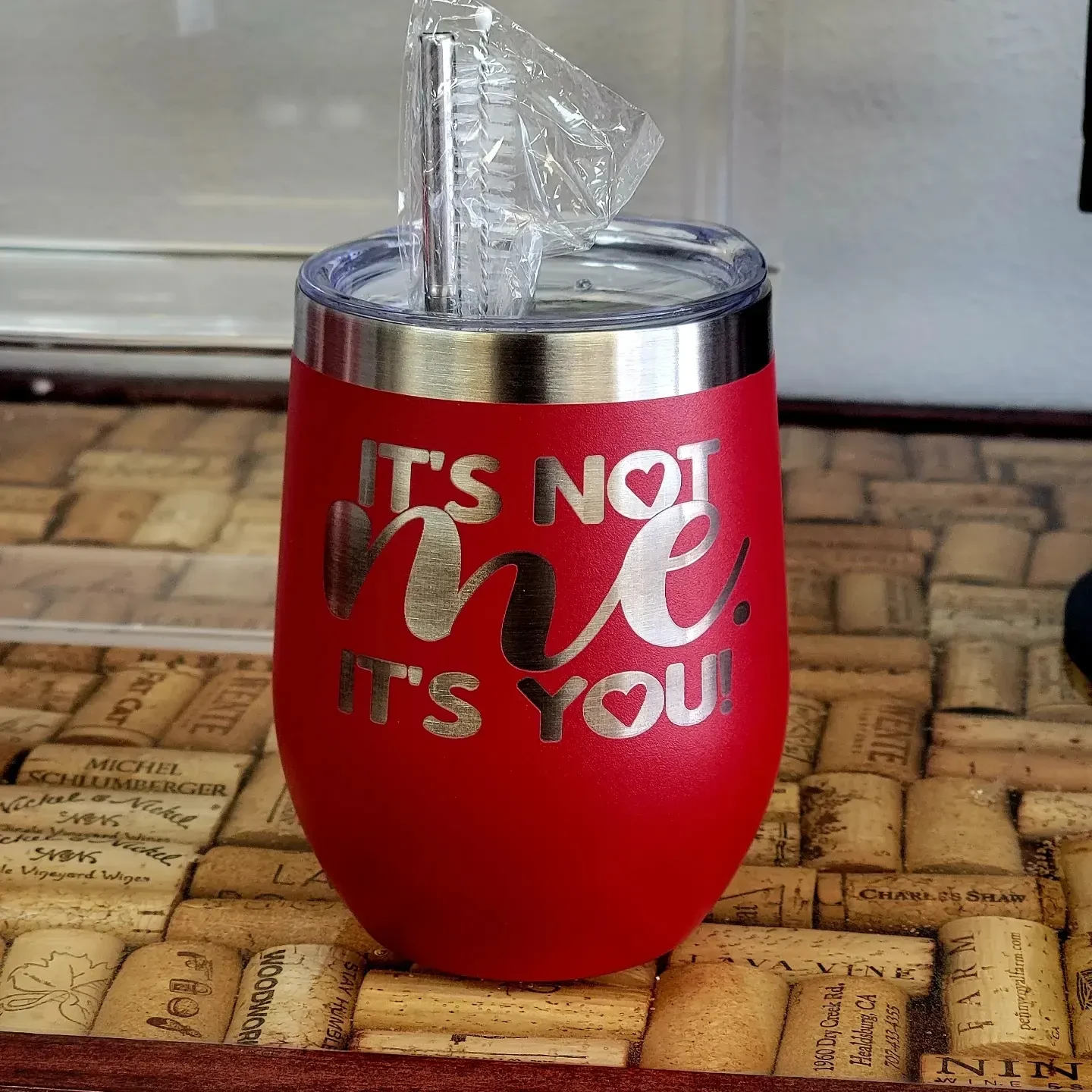 Valentines Tumbler It&#39;s Not Me It&#39;s You 12oz