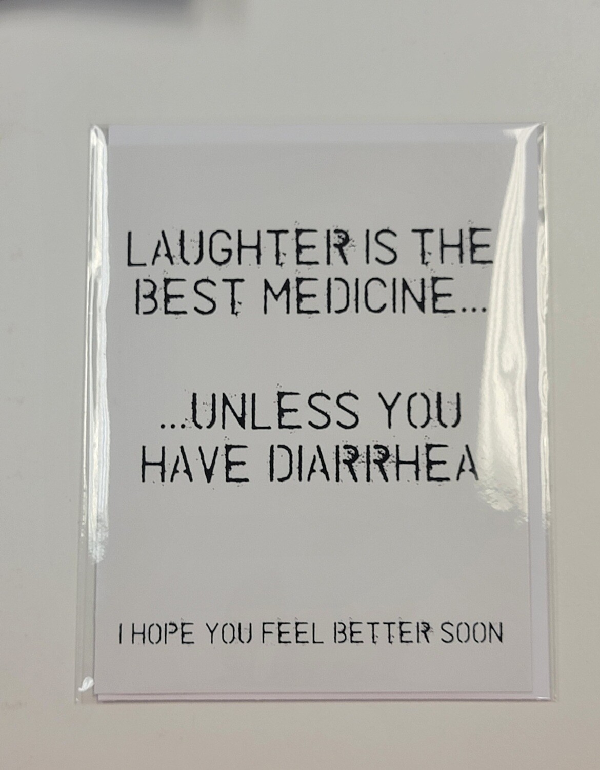 Laughter Is The Best Medicine, Unless You Have Diarrhea
