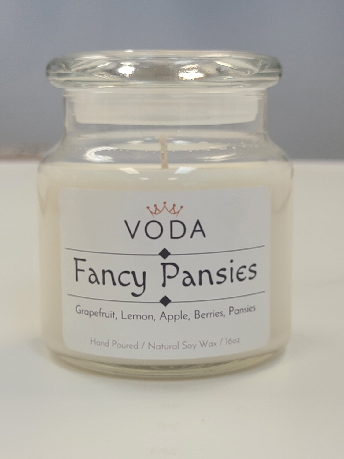 Fancy Pansies 16oz