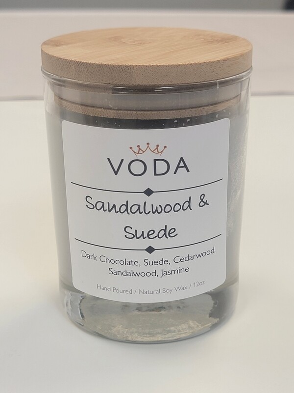 Sandalwood &amp; Suede 12oz