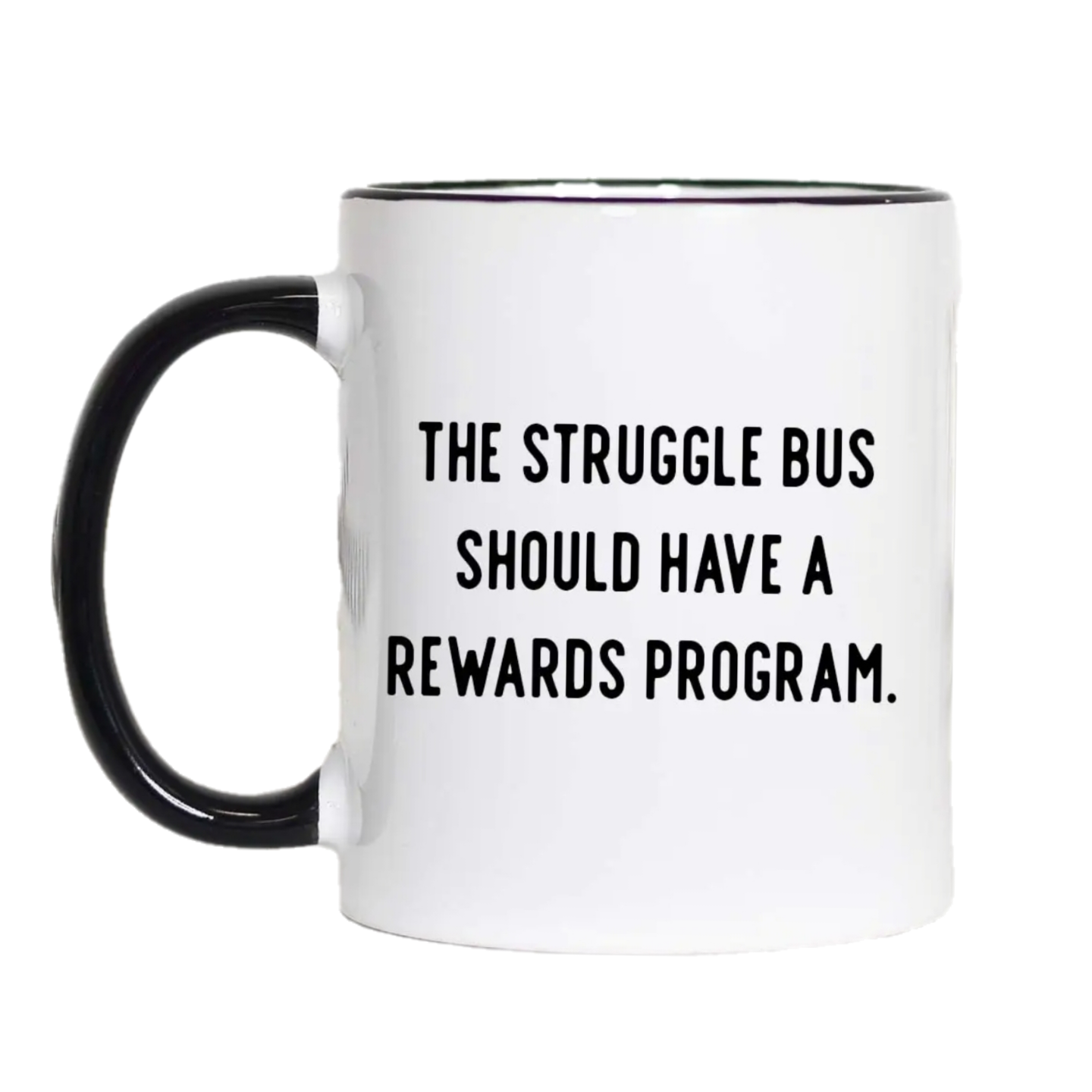 The Struggle Bus Funny Coffee Mug - 11oz