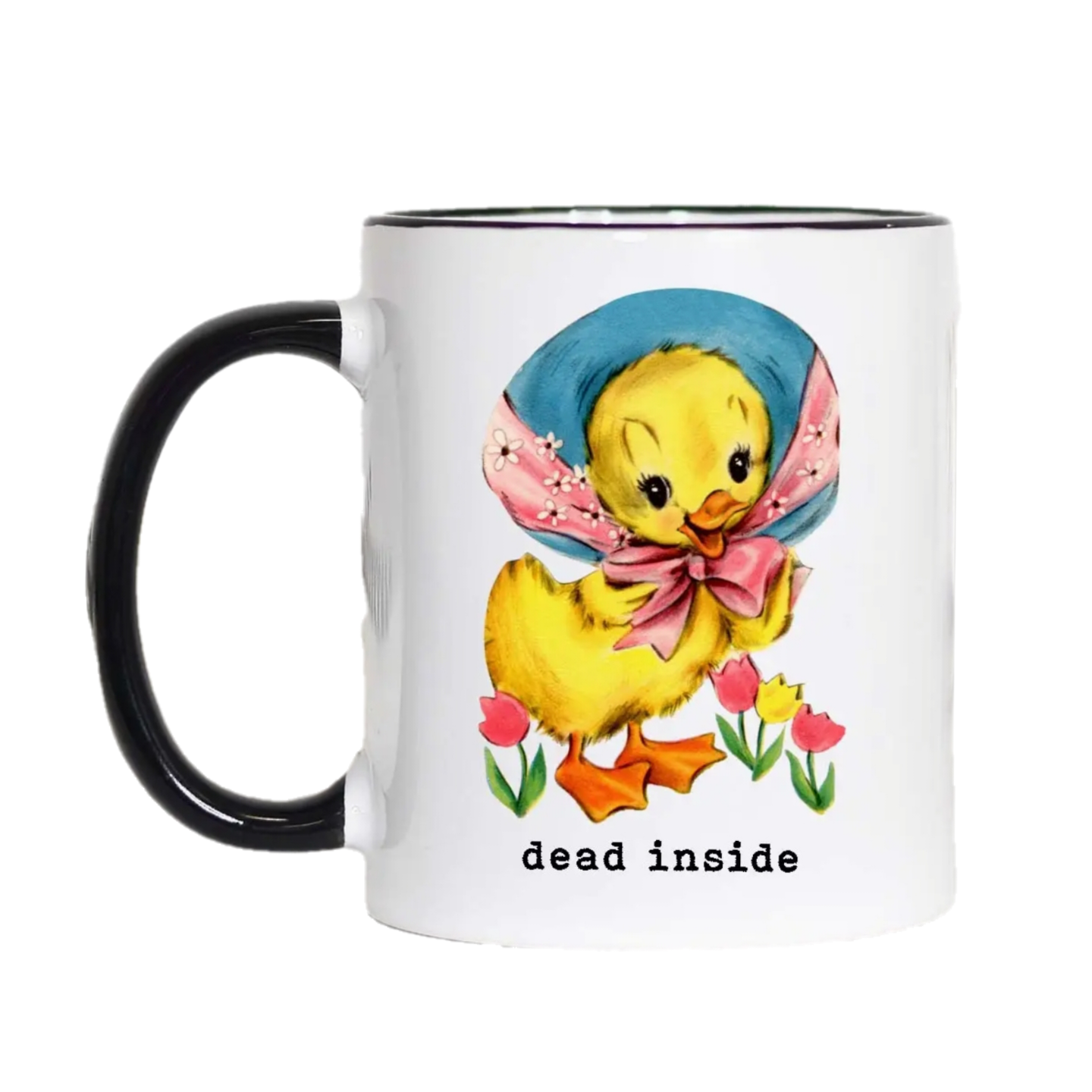 Dead Inside Funny Coffee Mug - 11oz