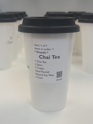Chai Tea Tumbler