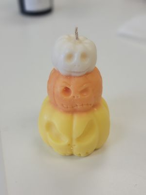 Candy Corn Pumpkins