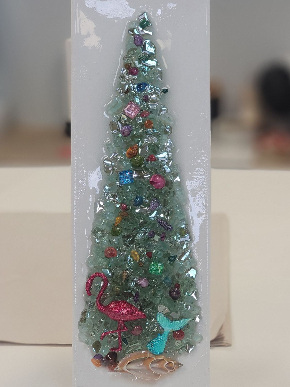 Pink Flamingo Christmas Tree