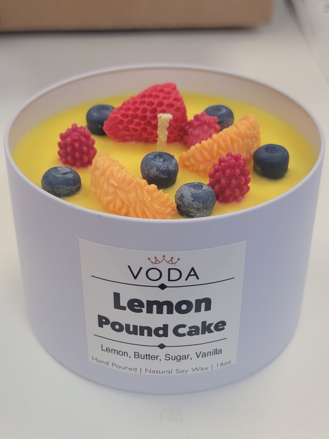 Lemon Pound Cake 16oz