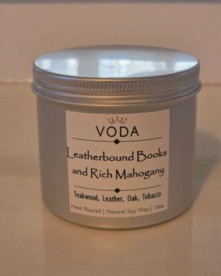 Leather Bound Books & Rich Mahogany Leather Bound Books & Rich Mahogany