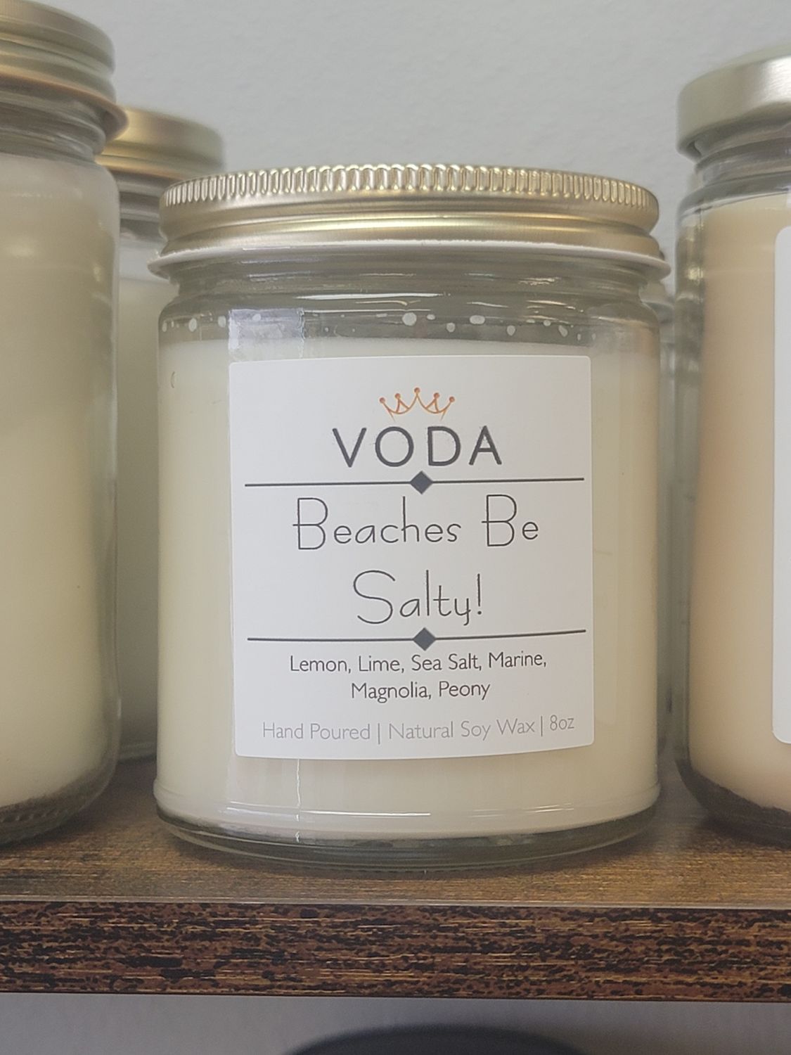 Beaches Be Salty 8oz Beaches Be Salty 8oz