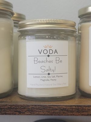 Beaches Be Salty 8oz Beaches Be Salty 8oz
