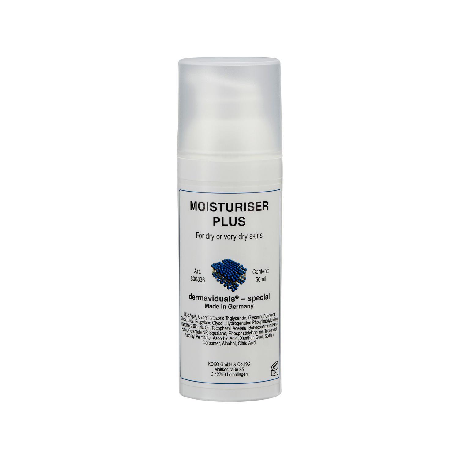 Dermaviduals Moisturiser Plus