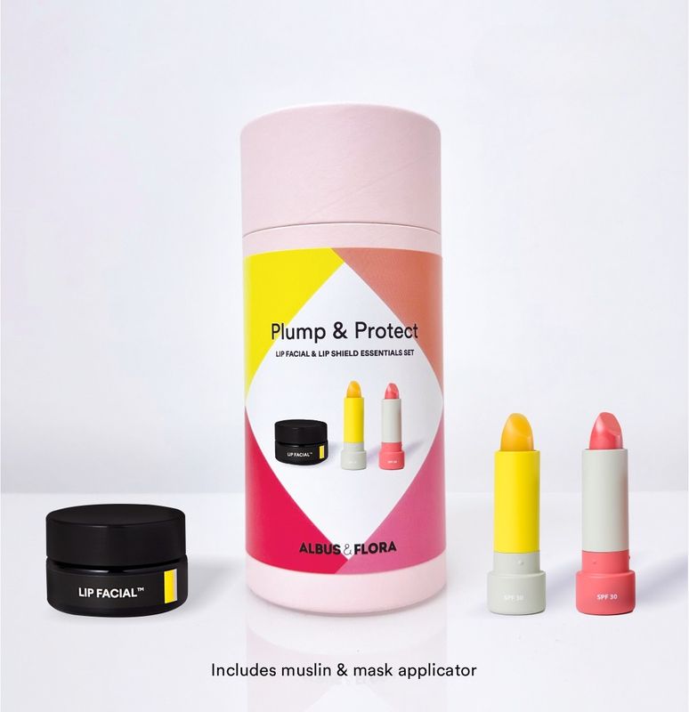 Plump and Protect - Lip Facial and Lip Shield Bundle