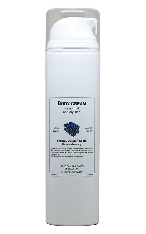 Dermaviduals Body Cream