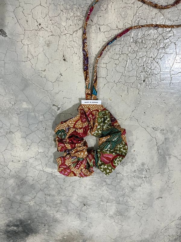 Scrunchie Braid - Fabric scraps