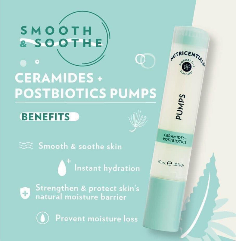 Ceramides+ Postbiotics Pump!