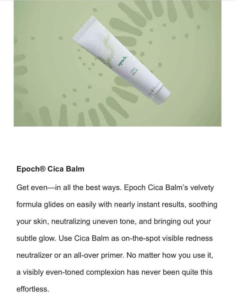 Cica Balm (Epoch Line)