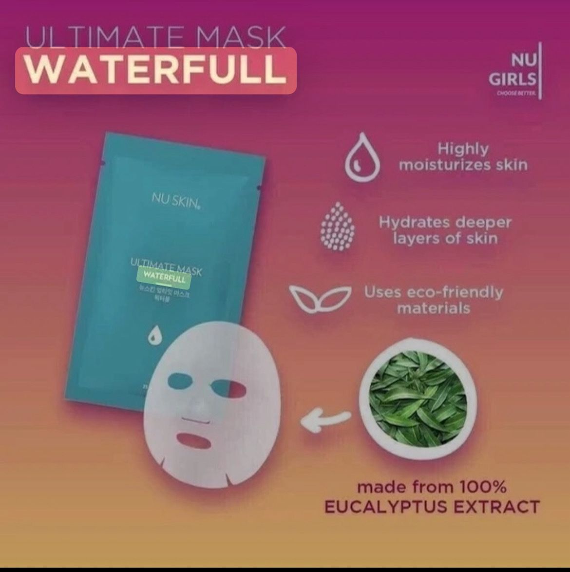 WATERFULL Ultimate Masks- 8 Total!