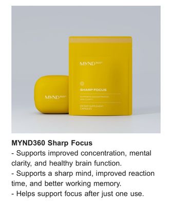 Mynd360 Sharp Focus