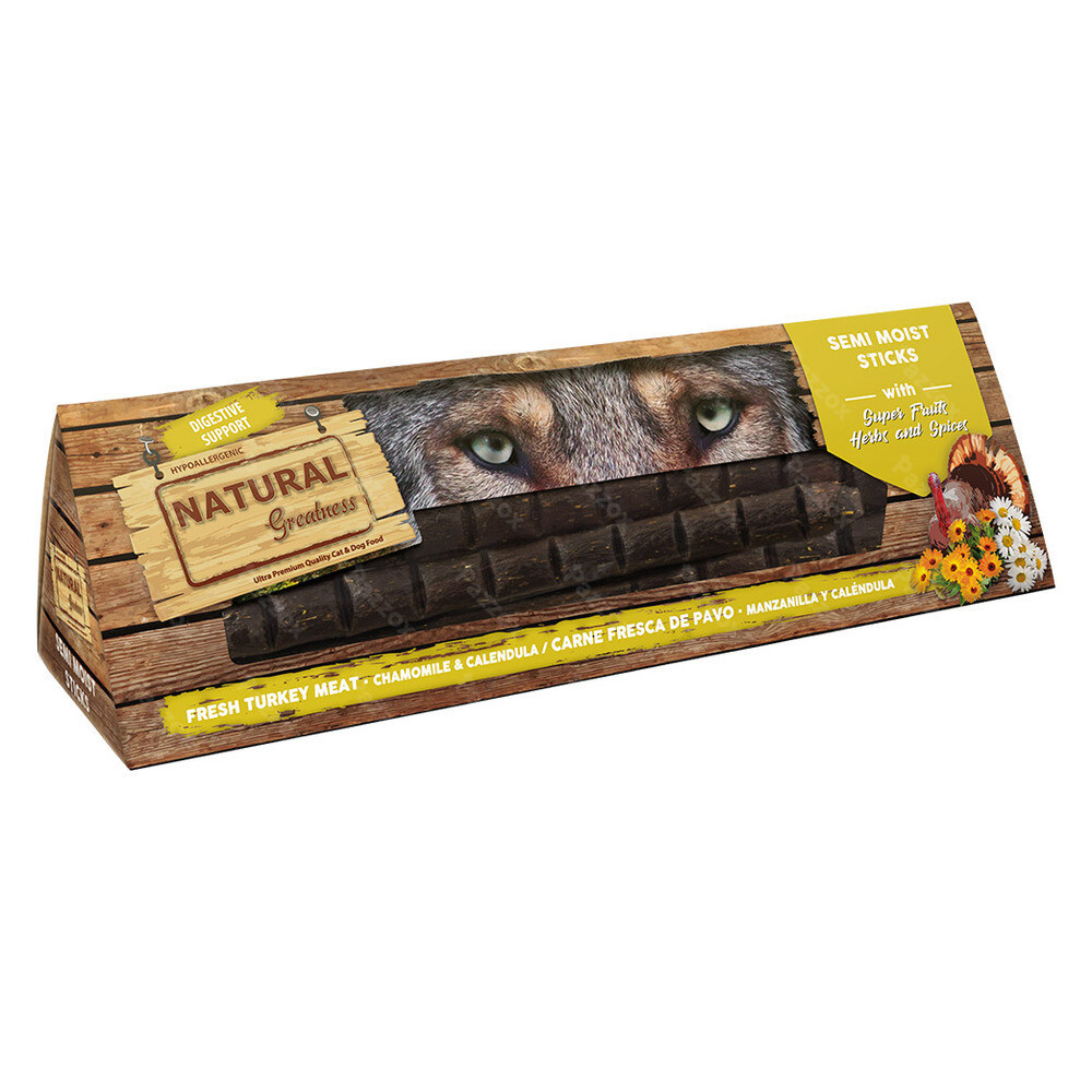 Natural Greatness graanvrij! halfzachte Sticks/ training sticks spijsvertering ondersteuning